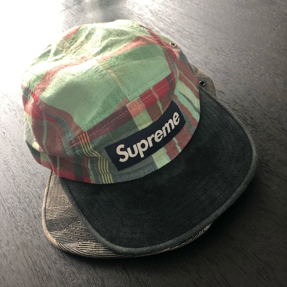 SS14 SUPREME BOX LOGO CAMP CAP 100% AUTHENTIC